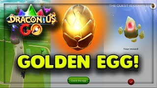 Draconius GO  23 INSANE EGGS  GOLDEN EGG [upl. by Nojel715]