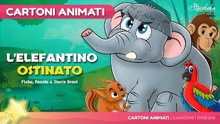 LELEFANTINO OSTINATO The Stubborn Baby Elephant Nuevo Cartone Animati  Storie per Bambini [upl. by Nrublim]