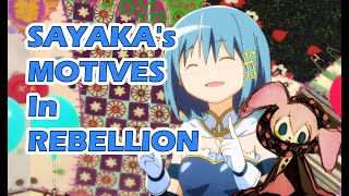 Sayakas Motives in Rebellion Puella Magi Madoka Magica  REBELLION [upl. by Assetan]