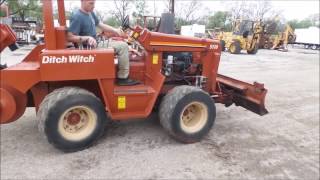 1992 Ditch Witch 5110 trencher for sale  noreserve Internet auction May 11 2017 [upl. by Ssej137]