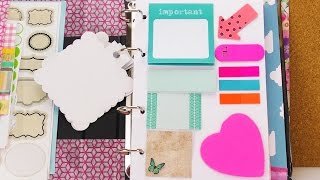 DIY Kalender gestalten  Postit Sammlung  Neue Seite im Planer selber machen  DIY Inspiration [upl. by Akinit]