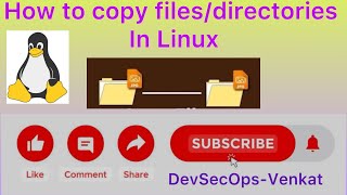 Copycp command tutorial Part3 with example Devsecopsvenkat [upl. by Samal]