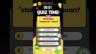 What does quotstablecoinquot mean  Trivia  theblockchaincorner [upl. by Odeen931]