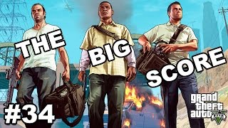 THE BIG SCORE  GTA V Historia 34 [upl. by Ettennil927]