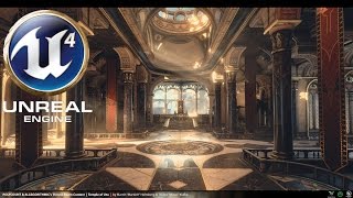 Throne Room  Temple of Utu  Unreal 4 Environment [upl. by Etennaej394]