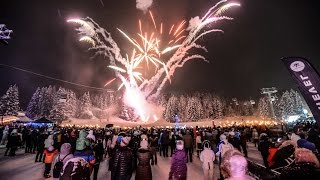 Courchevel  Festival Pyrotechnique 2017 [upl. by Cochran]