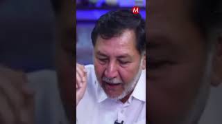 Se calientan los ánimos en debate de Carlos Marín y Noroña milenioshorts [upl. by Sanoy]