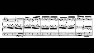 JS Bach  BWV 543  Fuga amoll  A minor [upl. by Akenehs]