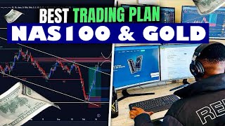 How To Trade NASDAQ amp GOLD  Best Forex Strategy [upl. by Laith]