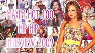 Maxim Hot 100 2009 Danneel Harris Hip Hop Official Interview [upl. by Bowlds648]