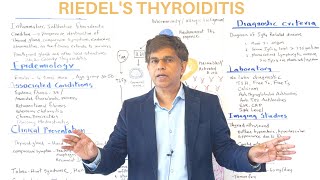 RIEDEL THYROIDITIS  AN OVERVIEW  By Pramil Cheriyath MD [upl. by Leahicm258]