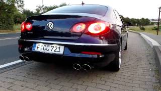 Passat CC 36 V6 300ps sound [upl. by Nanda]