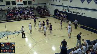 MonmouthRoseville vs Farmington Central Varsity Mens Basketball [upl. by Crescen]