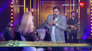 El top top top del humor Roberto Moldavsky  Susana Giménez 2017 [upl. by Aiepoissac160]