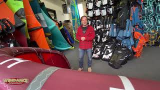 2022 North Carve Surf Kite at Windance Boardshop [upl. by Lorna104]