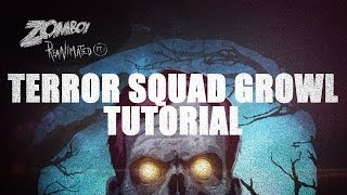 Zomboy  Terror Squad growl tutorial [upl. by Hax966]