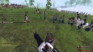 Real battle France vs Austria Napoleonic warband [upl. by Gaulin]