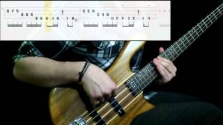 Red Hot Chili Peppers  Dark Necessities Bass Cover Play Along Tabs In Video [upl. by Cinnamon]