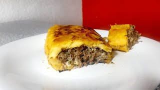 Rollito de Platano Relleno de carne molida receta económica y fácil de preparar [upl. by Cecil17]