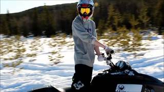 Backcountry Snowmobiling Sweden HD [upl. by Eseekram]