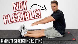 8 Minute Stretching Routine For People Who AREN’T Flexible [upl. by Elidad]