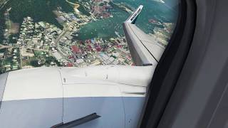 XPlane 11 B737 ROARING out of St Maarten [upl. by Abbye]