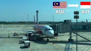 AIR ASIA MALAYSIA AK418 KUALA LUMPURKERTAJATI ECONOMY CLASS [upl. by Jackelyn425]