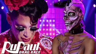 Nina Bonina Brown amp Valentinas Ariana Grande Lip Sync  Rupauls Drag Race [upl. by Sofia677]