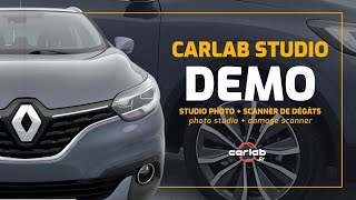 Carlab Studio  Scanner de dégâts IA  AI Damage Scanner [upl. by Nosrej]