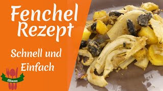 Fenchel Rezept  Italienische Küche  Einfach und Schnell [upl. by Odrawde]