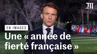 Une « année de fierté française »  les voeux d’Emmanuel Macron [upl. by Crocker]