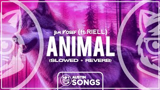 Jim Yosef x RIELL  Animal Slowed  Reverb [upl. by Wiatt]