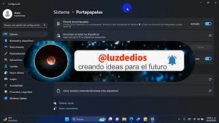 como activar y desactivar el portapapeles en Windows 11 [upl. by Beverlie]