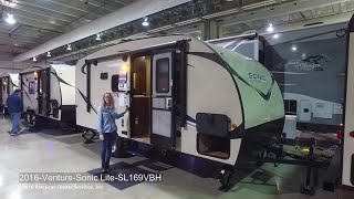 2016 Venture RV Sonic Lite SL169VBH [upl. by Enrahs]