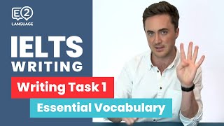 E2 IELTS Academic  Writing Task 1 with Jay  Essential Vocabulary [upl. by Ltihcox]