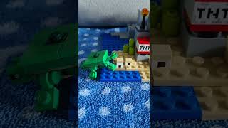 tartaruga desovando minecraft stop motion 🐢 [upl. by Nahc]