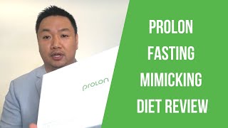 Prolon Fasting Mimicking Diet Review  Cheng Ruan MD [upl. by Alegnave]