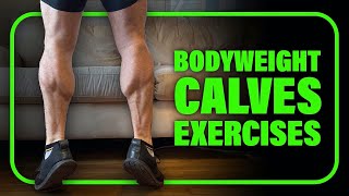 5 Bodyweight Calf Exercises for At Home Workouts [upl. by Jesselyn685]