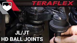 SEMA 3  JLJT HD Ball Joint Kit  TeraFlex [upl. by Namyh]