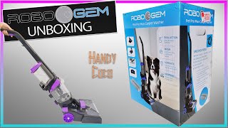 ROBOGEM Carpet amp Hard floor Washer  Cleaner Unboxing [upl. by Nitsew]