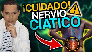 👉¡ALIVIA LA CIATICA COMO CURAR el NERVIO CICATICO😮 [upl. by Shanie]