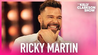 Ricky Martin Talks Special Moment Improvising With Bruce amp Laura Dern [upl. by Irita]