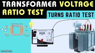 Transformer Voltage Ratio Test Turns Ratio Test of Transformer TRM Test [upl. by Lindie]