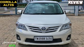 under 35 to 4 Lakhs used best Luxury sedan COROLLA ALTIS 2012  Review [upl. by Millwater]