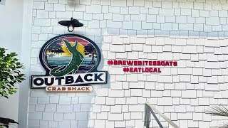 The Outback Crab Shack sign is up [upl. by Llertnod31]