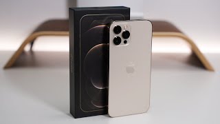 iPhone 12 Pro Max Unboxing Setup and First Look [upl. by Leunamne]