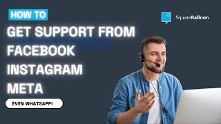 How to get support from Facebook Instagram Meta possibly even WhatsApp [upl. by Serene]