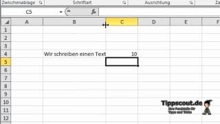 Excel Manueller Zeilenumbruch in Zelle [upl. by Cheadle]