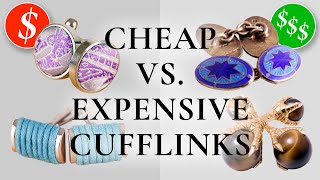 Cheap vs Expensive Cufflinks What Are the Differences [upl. by Mirabelle]