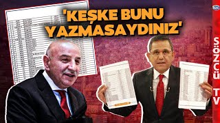 Turgut Altınok Sonunda Mal Varlığını Açıkladı Fatih Portakal O Detaya Dikkat Çekti [upl. by Barby]